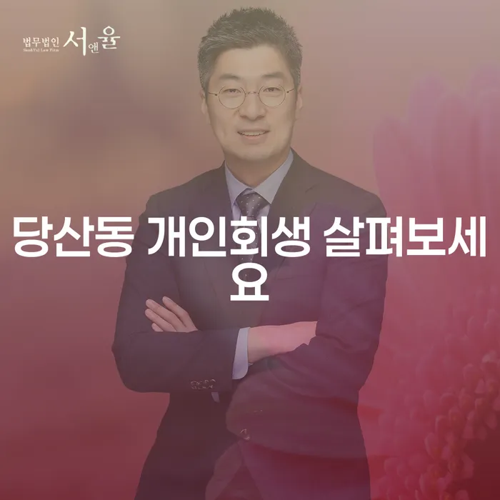 당산동 개인회생 살펴보세요