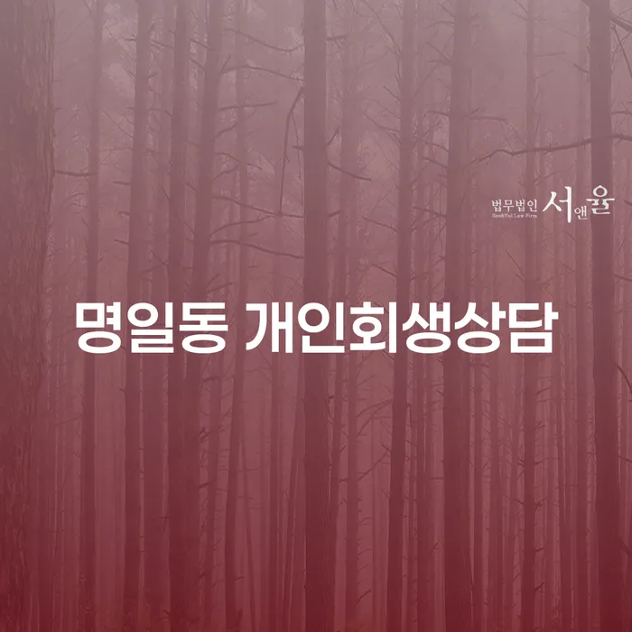 명일동 개인회생상담: 채무 해결의 길을 찾으세요?